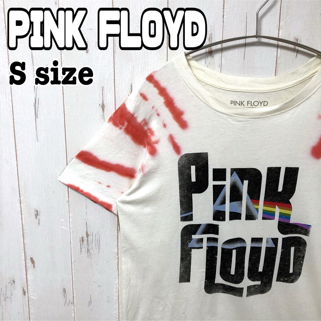 PINK FLOYD ピンクフロイド バンドtシャツ 半袖 白 ホワイト 古着 メンズのトップス(Tシャツ/カットソー(半袖/袖なし))の商品写真