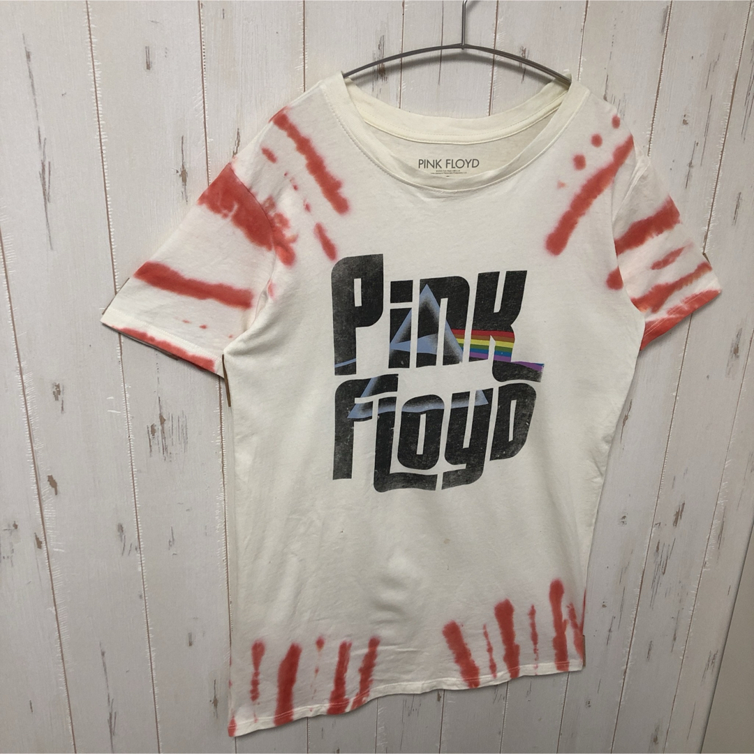 PINK FLOYD ピンクフロイド バンドtシャツ 半袖 白 ホワイト 古着 メンズのトップス(Tシャツ/カットソー(半袖/袖なし))の商品写真