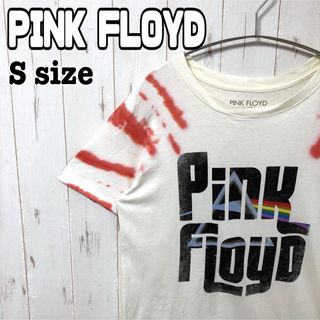 PINK FLOYD ピンクフロイド バンドtシャツ 半袖 白 ホワイト 古着(Tシャツ/カットソー(半袖/袖なし))