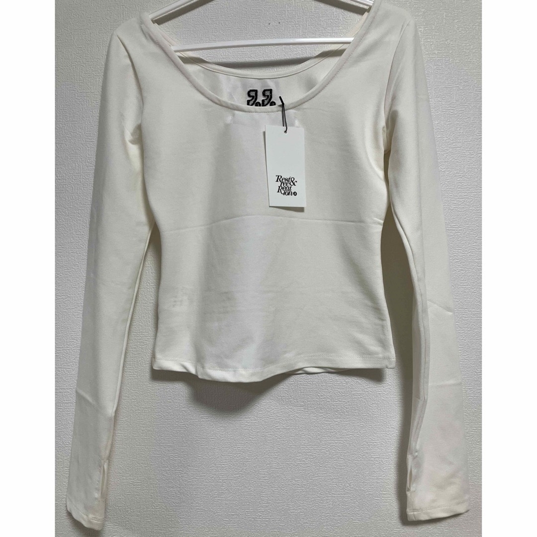 Rest & Recreation Tシャツ 長袖　オフホワイト メンズのトップス(Tシャツ/カットソー(七分/長袖))の商品写真