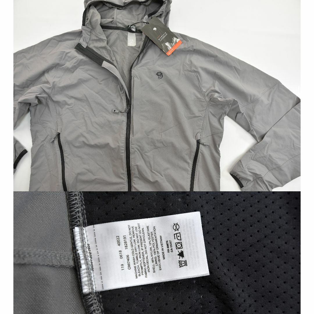 MOUNTAIN HARDWEAR(マウンテンハードウェア)のMountain Hardwear Chockstone フーディ size:L メンズのジャケット/アウター(ナイロンジャケット)の商品写真