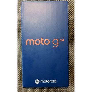 Motorola - 新品未開封 moto g24 SIMフリー 8G/128G/マットチャコール