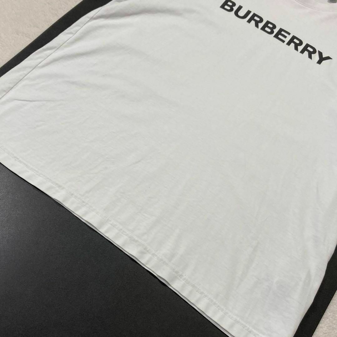 BURBERRY(バーバリー)のBURBERRY バーバリー ロゴ 半袖 Tシャツ M 白 レディースのトップス(Tシャツ(半袖/袖なし))の商品写真