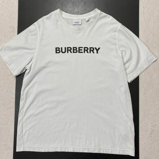 BURBERRY バーバリー ロゴ 半袖 Tシャツ M 白