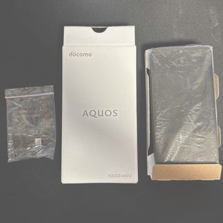 シャープ(SHARP)のSHARP AQUOS wish2 SH-51C チャコール(スマートフォン本体)