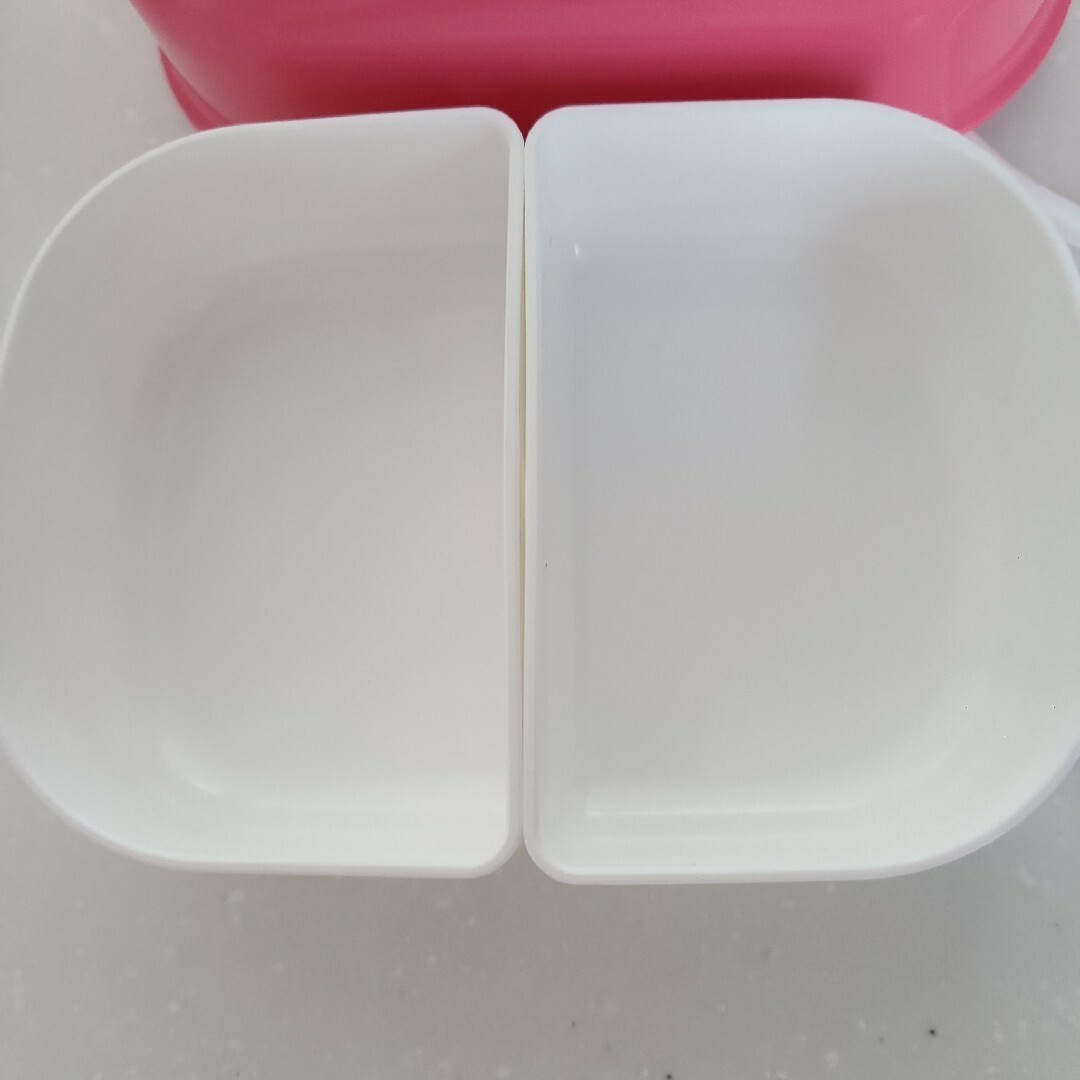 familiar - ファミリア お弁当箱 ランチボックス ピンクの通販 familiar - ファミリア お弁当箱 ランチボックス ピンクの通販