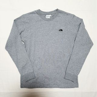 ザノースフェイス(THE NORTH FACE)のノースフェイス ロングスリーブヌプシコットンティー M グレー 長袖 ロンT(Tシャツ(長袖/七分))