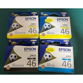 エプソン(EPSON)のエプソン　純正インク　46         4個セット(PC周辺機器)