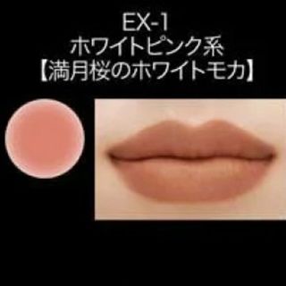 ケイト(KATE)のKATE 限定 東京夜喫茶 スチームマットヌードリップ EX-1満月桜のホワイト(口紅)