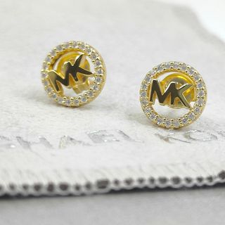 マイケルコース(Michael Kors)のマイケルコース　MICHAEL KORS　MKロゴ　ビジュー　ピアス　イヤリング(ピアス)