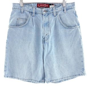 リーバイス(Levi's)の古着 90年代 リーバイス Levi's SILVER TAB シルバータブ LOOSE ルーズ デニムショーツ ショートパンツ メンズw33 ヴィンテージ /eaa390082(ショートパンツ)