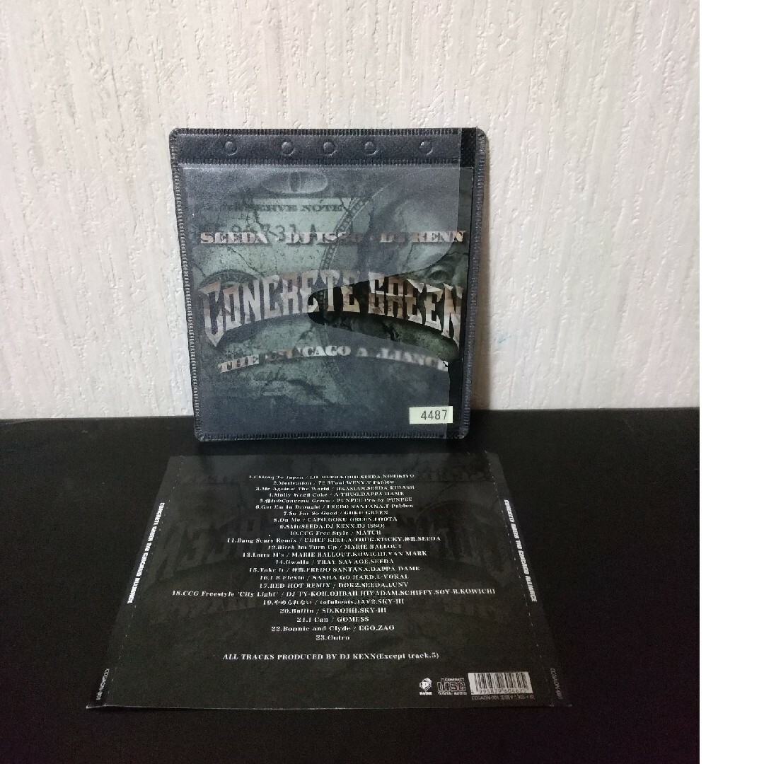 CONCRETE GREEN『THE CHICAGO ALLIANCE』ISSO エンタメ/ホビーのCD(ヒップホップ/ラップ)の商品写真