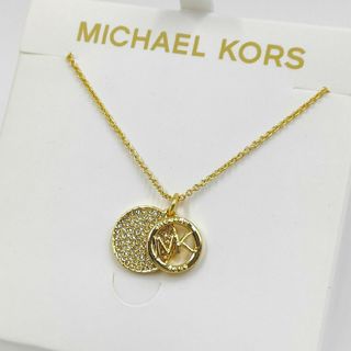 マイケルコース(Michael Kors)のマイケルコース　MICHAEL KORS　MKロゴ　ビジュー　ネックレス(ネックレス)