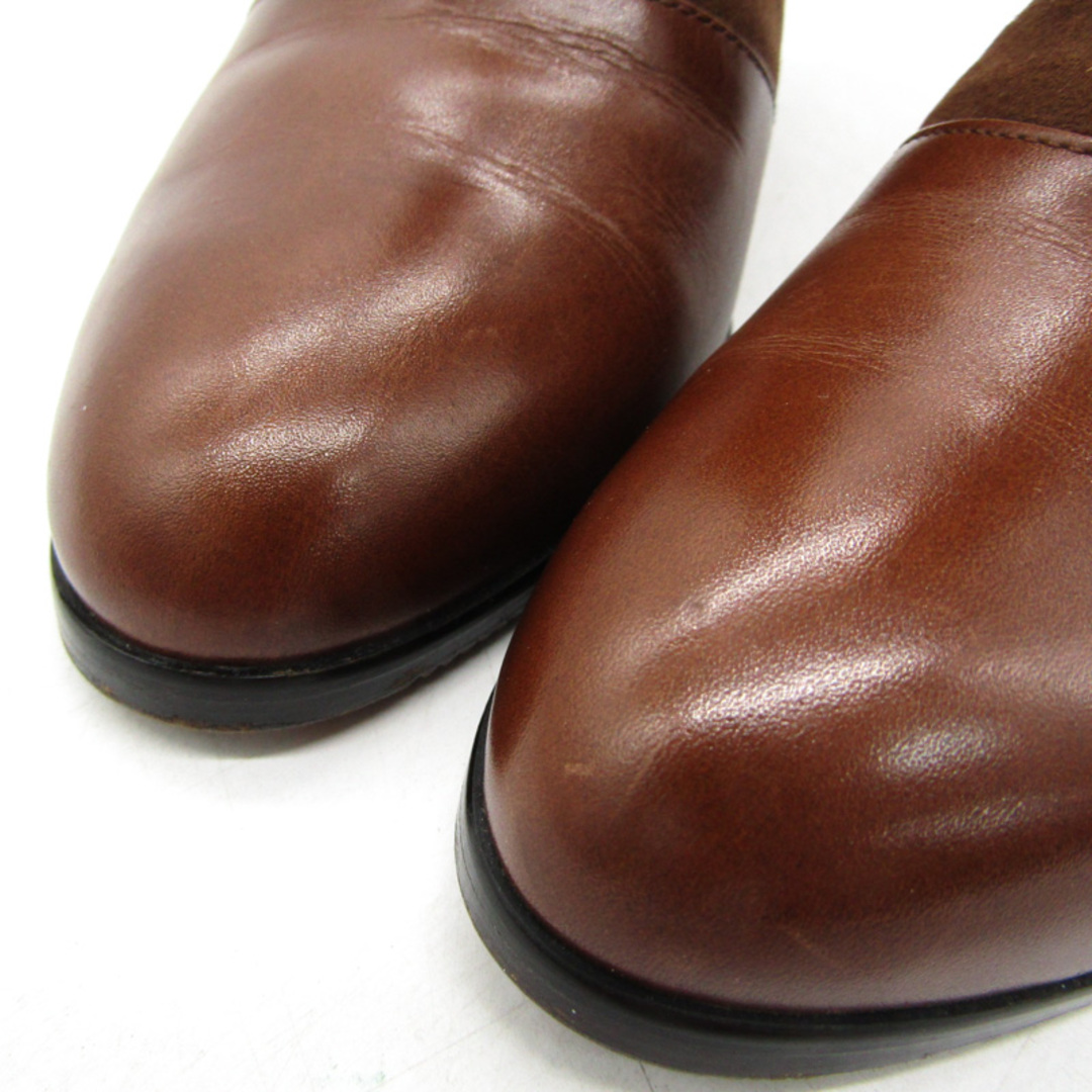 ショートブーツ スウェードブーツ ハイヒール ブランド 靴 シューズ レディース 24サイズ ブラウン SPS レディースの靴/シューズ(ブーツ)の商品写真