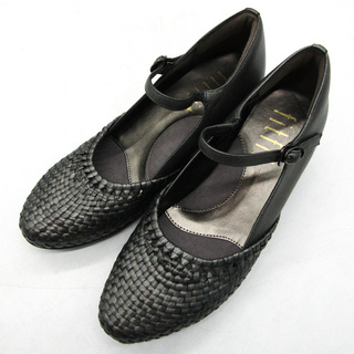 フィットフィット パンプス コンフォートシューズ ブランド 靴 シューズ レディース 22.5サイズ グレー fitfit(ハイヒール/パンプス)