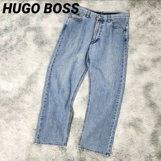 ヒューゴボス(HUGO BOSS)のHUGO BOSS ヒューゴボス イタリア製 ウォッシュドデニム(デニム/ジーンズ)