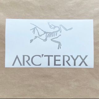 アークテリクス(ARC'TERYX)のARC'TERYX アークテリクス ステッカー　　◆13㎝◆シルバー◆(その他)