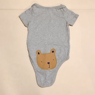 ベビーギャップ(babyGAP)のbabyGAP 半袖 ロンパース ボディーシャツ 70cm(ロンパース)