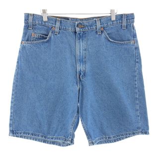 リーバイス(Levi's)の古着 90年代 リーバイス Levi's 550 デニムショーツ ショートパンツ USA製 メンズw35 ヴィンテージ /eaa382834(ショートパンツ)