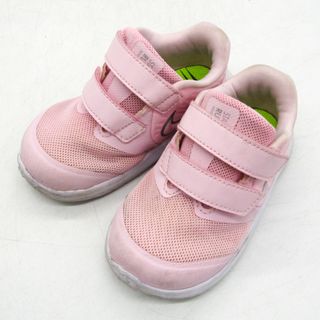 ナイキ(NIKE)のナイキ スニーカー ローカットSTAR RUNNER 2 TDV AT1803 靴 シューズ ベビー 女の子用 13サイズ ピンク NIKE(スニーカー)