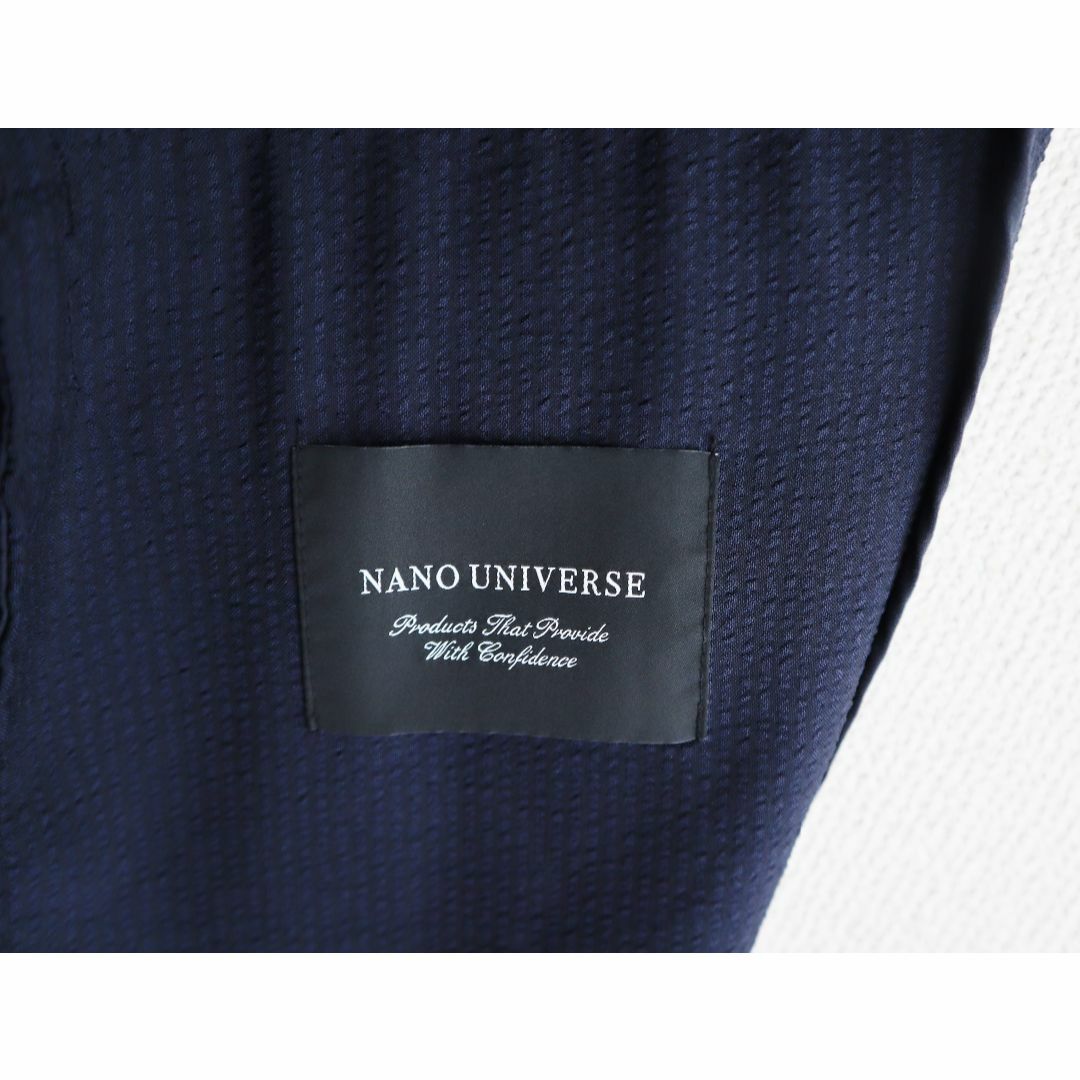 nano・universe(ナノユニバース)のNANO universe Damerino　シアサッカー セットアップ スーツ メンズのスーツ(セットアップ)の商品写真