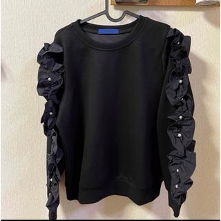 ザラ(ZARA)の♡本日限定お値下♡セレクトショップ購入♡フリル デザイン トップス♡美品♡フリー(トレーナー/スウェット)