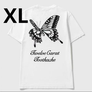 ガールズドントクライ(Girls Don't Cry)の新品 POST MALONE x VERDY コラボ Tシャツ XLサイズ 白(Tシャツ/カットソー(半袖/袖なし))