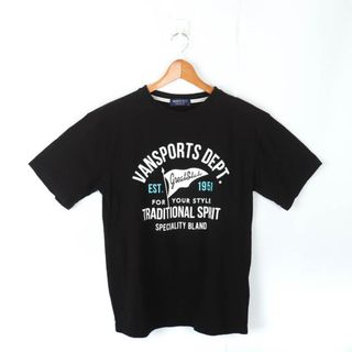 ヴァンズ(VANS)のバンズ 半袖Tシャツ グラフィックT スポーツウエア コットン メンズ Lサイズ ブラック VANS(Tシャツ/カットソー(半袖/袖なし))