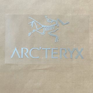 アークテリクス(ARC'TERYX)のARC'TERYX アークテリクス ステッカー　　◆19㎝◆シルバー◆(その他)