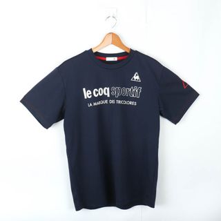 ルコックスポルティフ(le coq sportif)のルコックスポルティフ 半袖Tシャツ ロゴT スポーツウエア 大きいサイズ メンズ Oサイズ ネイビー le coq sportif(Tシャツ/カットソー(半袖/袖なし))