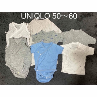 ユニクロ(UNIQLO)のUNIQLO  50から60  短肌着　コンビ肌着　(肌着/下着)
