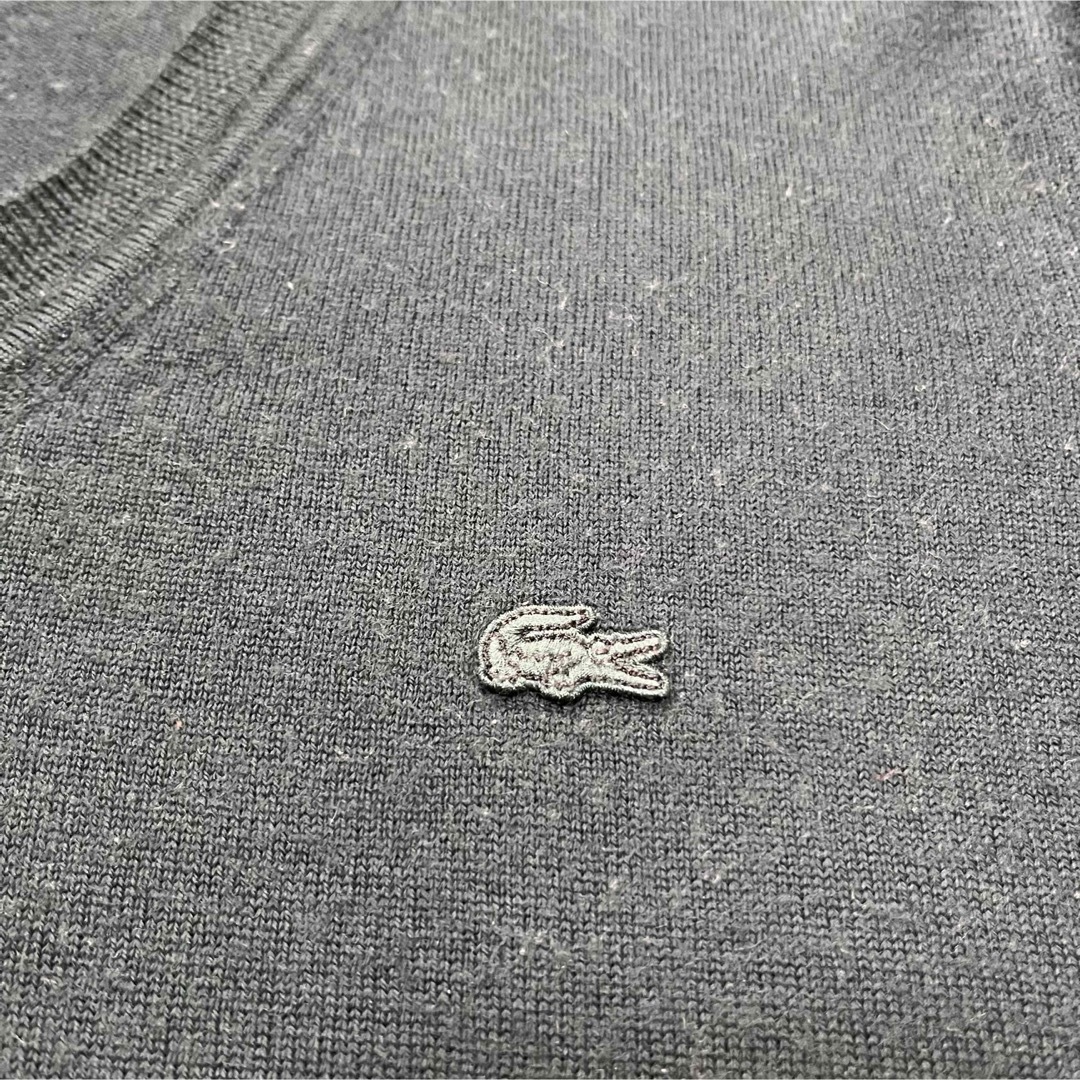 LACOSTE(ラコステ)の【LACOSTE】ラコステ 日本製 ハイゲージニット セーター ワニロゴ メンズのトップス(ニット/セーター)の商品写真