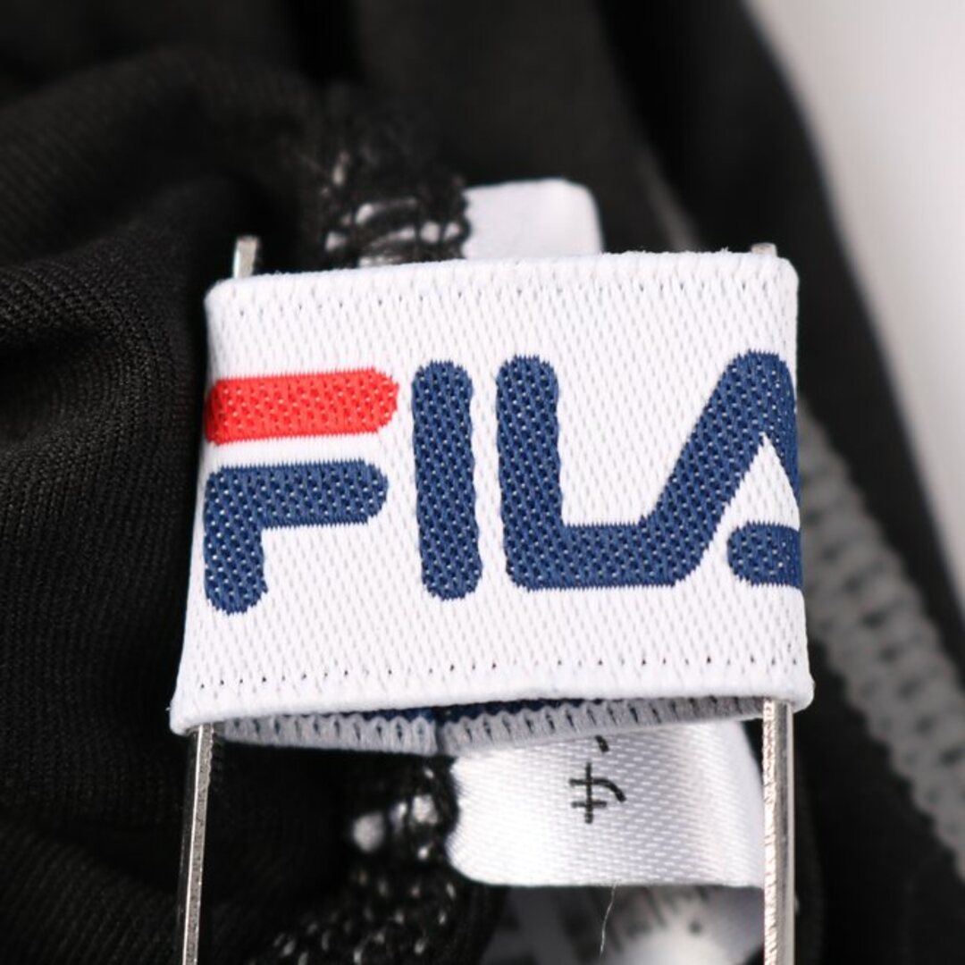 FILA(フィラ)のフィラ 長袖Ｔシャツ コンプレッションインナー スポーツウエア ジムウエア レディース Mサイズ ブラック FILA レディースのトップス(Tシャツ(長袖/七分))の商品写真