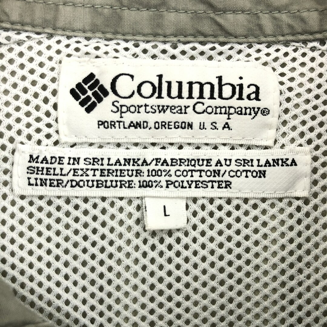 Columbia(コロンビア)の古着 90~00年代 コロンビア Columbia PFG 半袖 フィッシングシャツ メンズL ヴィンテージ /eaa436748 メンズのトップス(シャツ)の商品写真