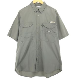 コロンビア(Columbia)の古着 90~00年代 コロンビア Columbia PFG 半袖 フィッシングシャツ メンズL ヴィンテージ /eaa436748(シャツ)