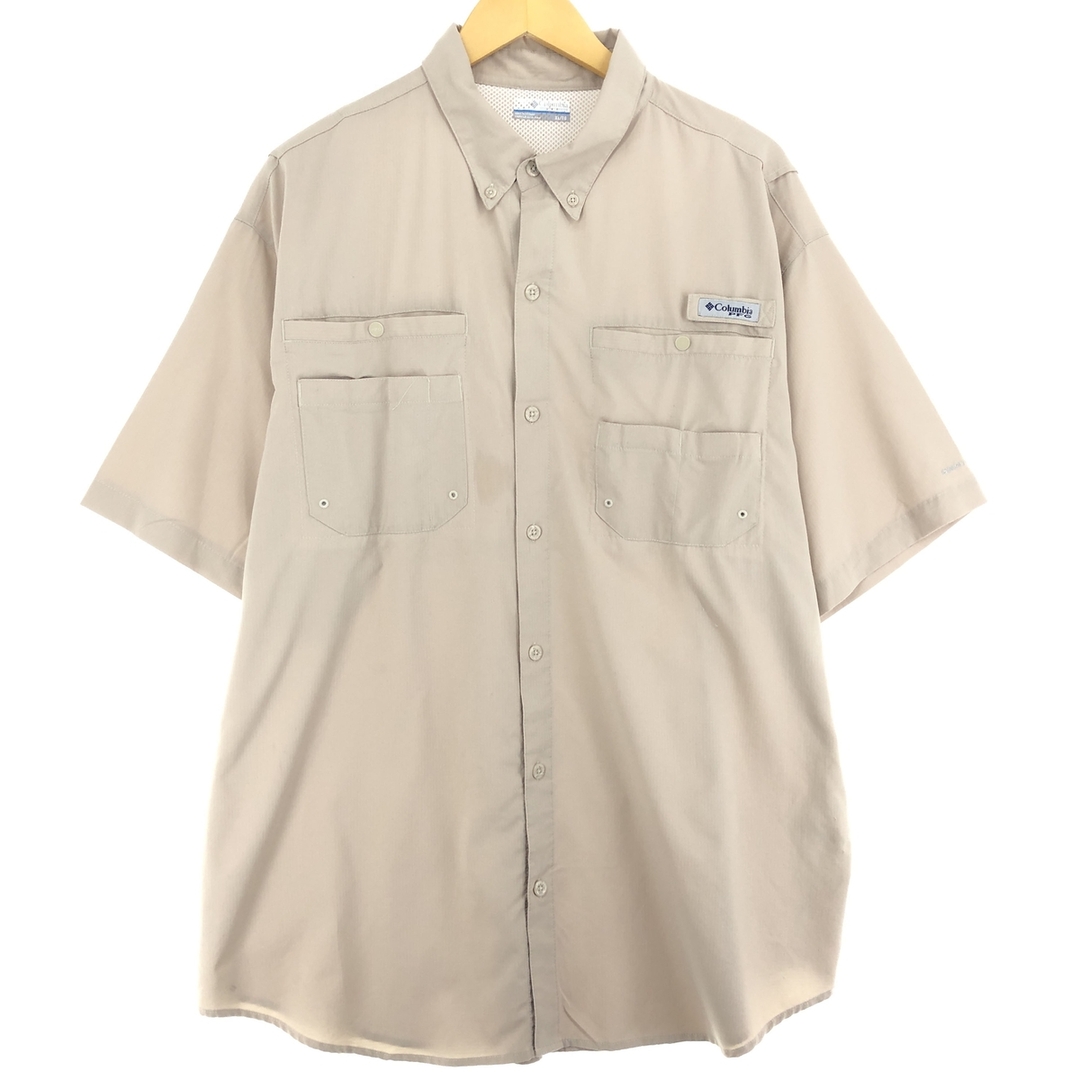 Columbia(コロンビア)の古着 コロンビア Columbia PFG 半袖 フィッシングシャツ メンズXL /eaa436751 メンズのトップス(シャツ)の商品写真