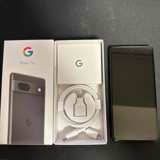 グーグルピクセル(Google Pixel)のGoogle Pixel 7a 128GB Charcoal(スマートフォン本体)