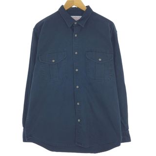 フィルソン(FILSON)の古着 フィルソン FILSON 長袖 コットンシャツ メンズL /eaa433679(シャツ)