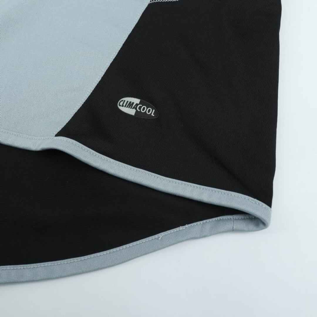 adidas(アディダス)のアディダス 半袖Tシャツ トップス カットソー スポーツウエア ジムウエア レディース Lサイズ グレー ブラック adidas レディースのトップス(Tシャツ(半袖/袖なし))の商品写真