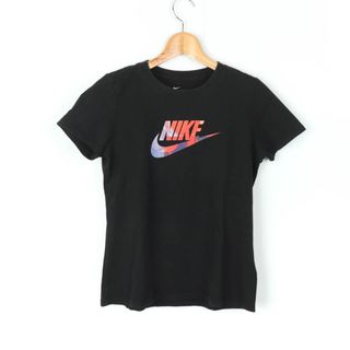 ナイキ(NIKE)のナイキ 半袖Tシャツ トップス カットソー スポーツウエア ジムウエア レディース Mサイズ ブラック NIKE(Tシャツ(半袖/袖なし))