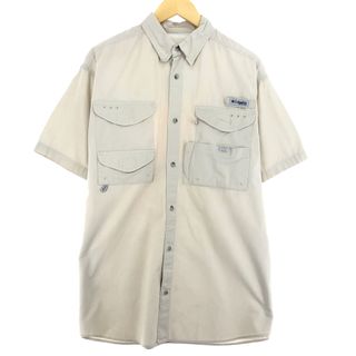 コロンビア(Columbia)の古着 コロンビア Columbia PFG 半袖 フィッシングシャツ メンズXL /eaa436754(シャツ)