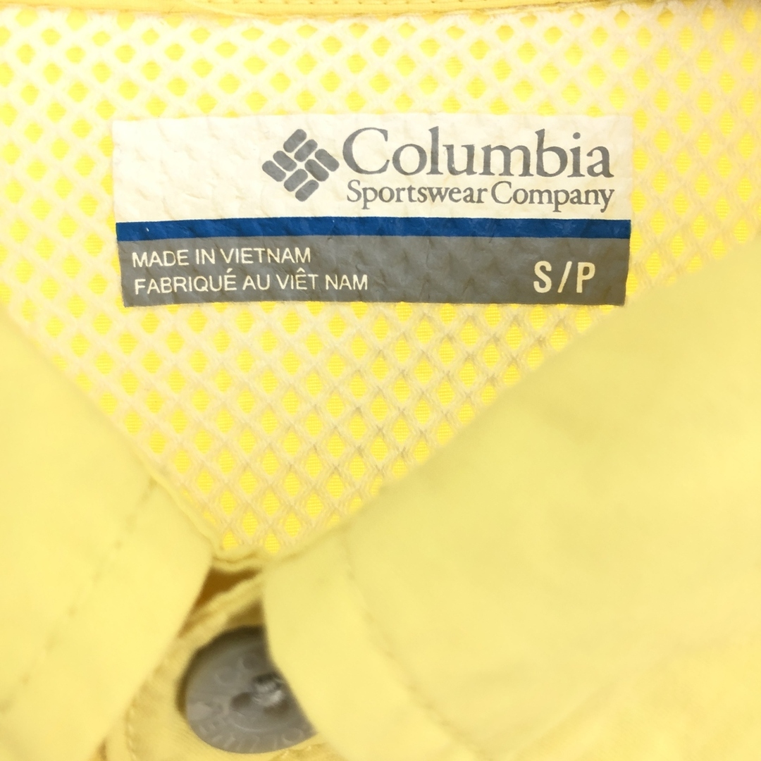 Columbia(コロンビア)の古着 コロンビア Columbia PFG OMNI-SHADE ボタンダウン 半袖 フィッシングシャツ メンズS /eaa436755 メンズのトップス(シャツ)の商品写真