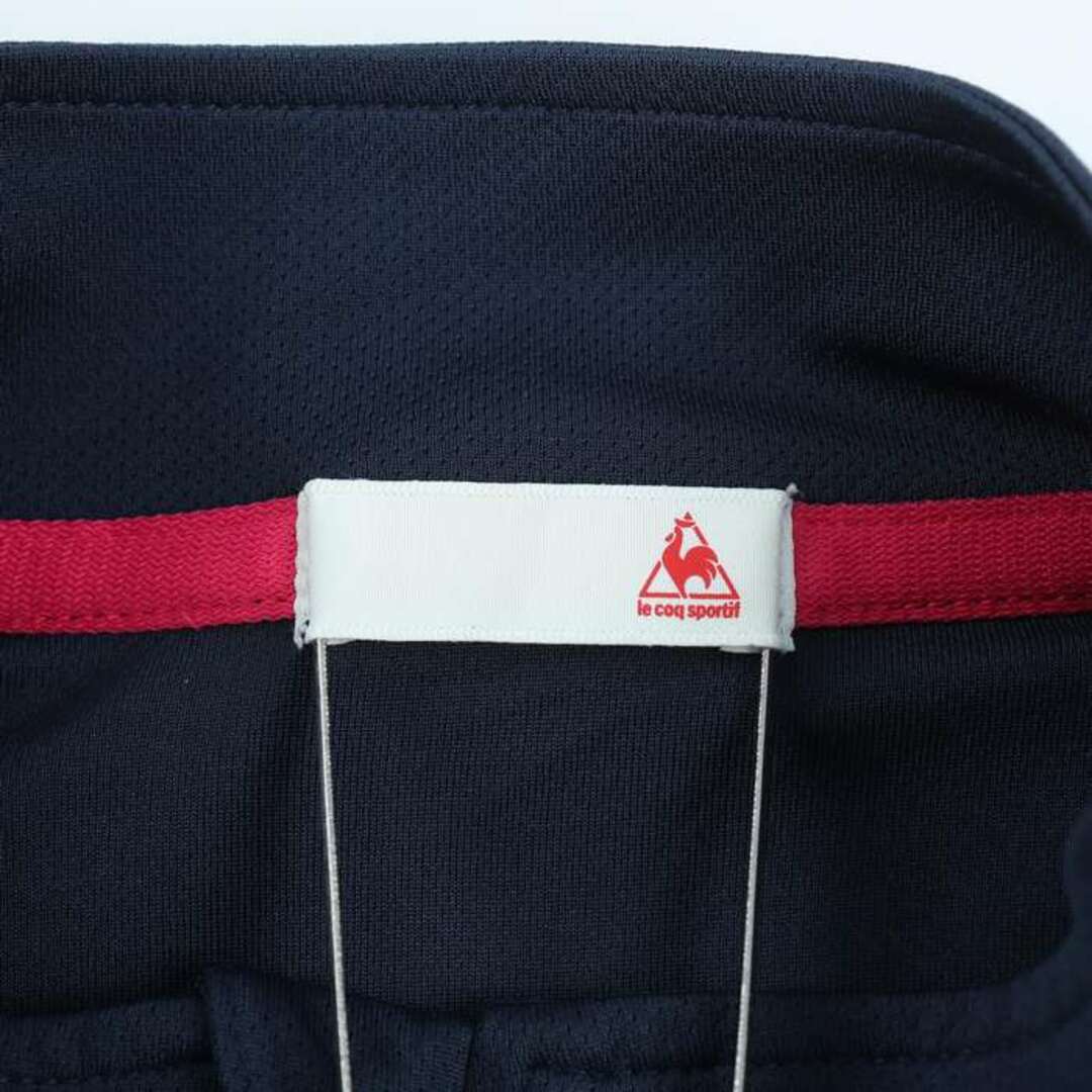 le coq sportif(ルコックスポルティフ)のルコックスポルティフ 半袖Tシャツ トップス スポーツウエア ジムウエア レディース Mサイズ ネイビー le coq sportif レディースのトップス(Tシャツ(半袖/袖なし))の商品写真