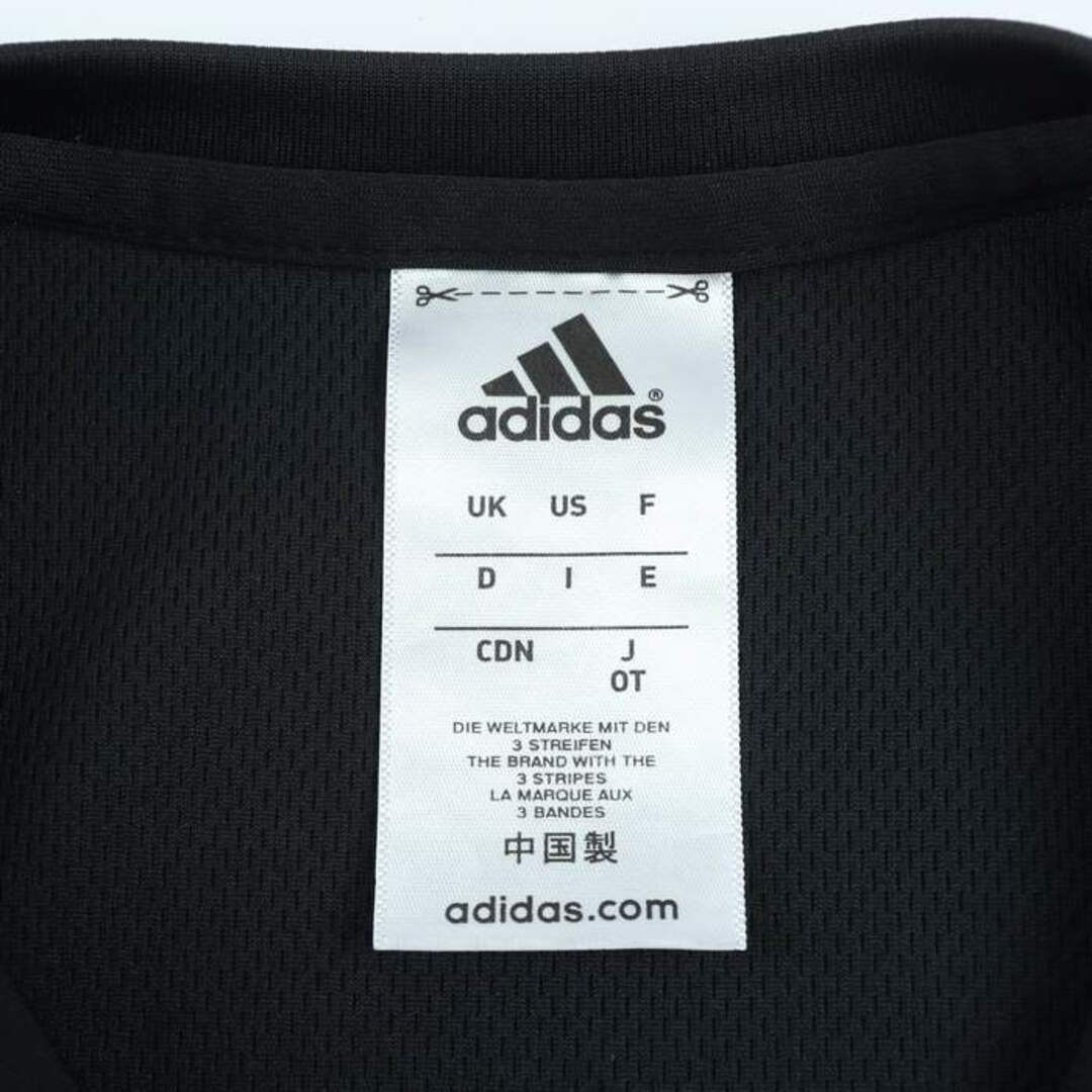 adidas(アディダス)のアディダス 半袖Tシャツ トップス スポーツウエア ジムウエア レディース OTサイズ ブラック adidas レディースのトップス(Tシャツ(半袖/袖なし))の商品写真