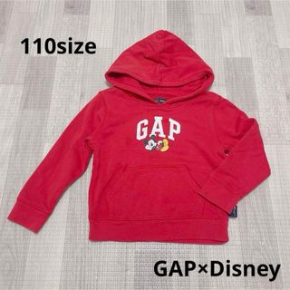 ギャップ(GAP)の1442 キッズ服 / GAP × Disney / 裏起毛 トレーナー 110(Tシャツ/カットソー)