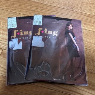 フクスケ(fukuske)の★新品！！デザインストッキング　２足セット　f＊ing★ (タイツ/ストッキング)