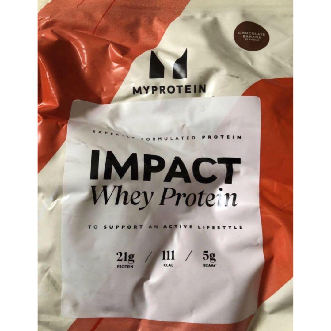 MYPROTEIN(マイプロテイン)のマイプロテイン ホエイプロテイン1キロ 1kg チョコバナナ 食品/飲料/酒の健康食品(プロテイン)の商品写真