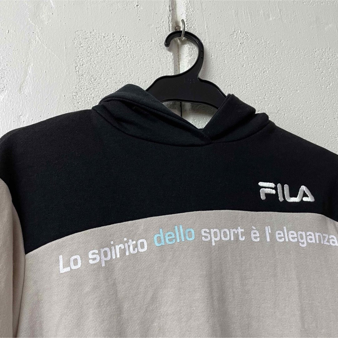 FILA(フィラ)の120センチFILAパーカートレーナー キッズ/ベビー/マタニティのキッズ服男の子用(90cm~)(Tシャツ/カットソー)の商品写真