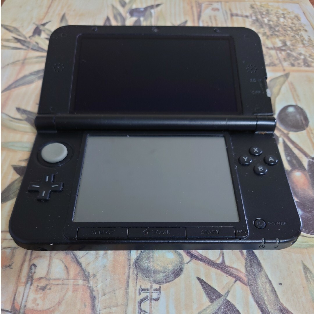 ニンテンドー3DS(ニンテンドー3DS)のニンテンドー3DS LL ブルー×ブラック液晶綺麗 エンタメ/ホビーのゲームソフト/ゲーム機本体(携帯用ゲーム機本体)の商品写真