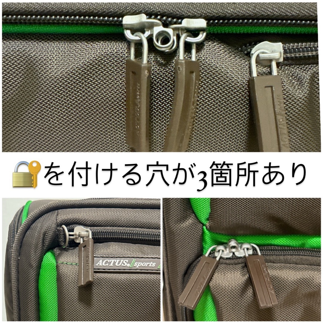 ACTUS(アクタス)のアクタス スポーツ  ソフト キャリーケース スーツケース メンズのバッグ(トラベルバッグ/スーツケース)の商品写真